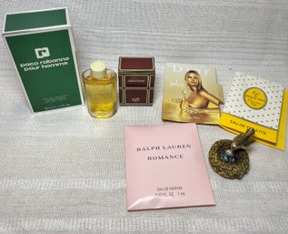 Vintage Perfume Lot Hermes Amazone Paco Rabanne More