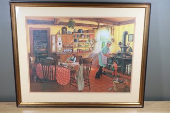 Donna Green 'Grandma's Kitchen' Signed Proof