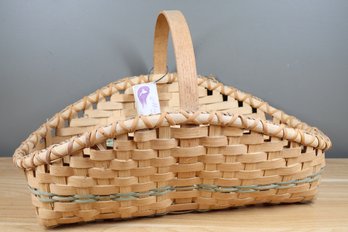 Manywinds Woven Wood Bread Basket