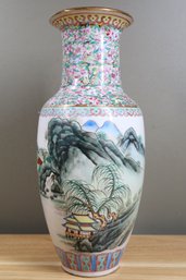 Japanese Porcelain Vase Ware Decorated In Hong Kong For Jasa International