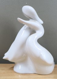 Royal Dux Porcelain Duck Pair