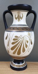 Greek Amphora Vase Hand Made And Hand Painted