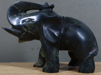 Jade Elephant Figurine