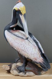 Hashiro Goto Original Large Porcelain Pelican