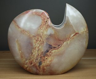 Toro Quarry Collection Porcelain Shell Vase