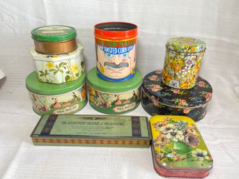 Vintage Tins - Ole South, Mothicide And More