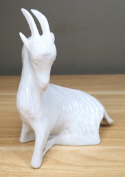 Royal Dux Porcelain Goat Figurine