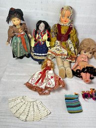 Vintage Doll Lot Austria, Kaiser  Miniatures - Plastic Kewpie Doll, Head