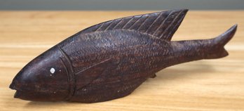 African Makonde Ironwood Hand Carved Fish