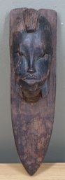 African Makonde Ironwood Hand Carved Mounted Bust