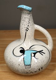 Loma Of Arizona Hand-painted Art Pottery Pitcher