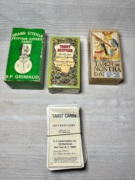 Vintage Tarot Card Lot