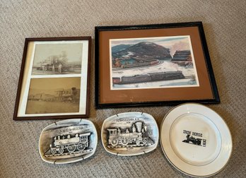 COLLECTION OF VARIOUS RAILROAD ITEMS