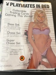 PLAYBOY COLLECTOR CARDS PLAYMATES IN BED BINDER