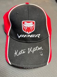 KATE UPTON SIGNED VIPER HAT