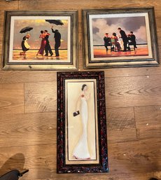 Collection Of Framed Decorative Wall Art