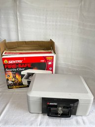 Sentry Fire Safe Security Chest In Box W/Key