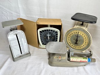 Lot Scales ~ Kitchen King No 360, Household Scale, Rapid Model N-2, Pitney Bowes, Hanson Model 2000