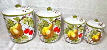 Lot MCM  Kitchenware Italy, Canister Set