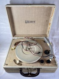 Vintage Majorette 33-1/2,  45, 78 Record Player