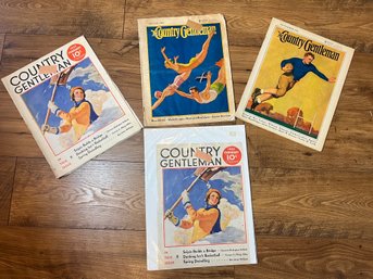 Lot Vintage Ephemera The Country Gentleman November, 1931 1932 1935 John Newton Howitt