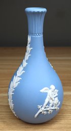 Wedgwood Jasperware Blue And White Vase