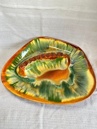 Royal Haeger MCM Lava Pottery Style Large Ashtray 14' X 2' R1755