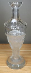 Crystal Frosted Glass Vase Nude Women Design