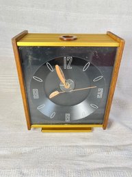 Vintage Art Deco Shelf Mantle Clock ~ Works