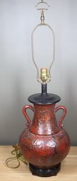 Maitland-Smith Oriental Chinoiserie Urn Shaped Table Lamp