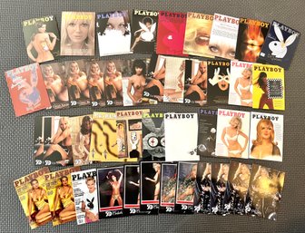 LOT OF PLAYBOY 50th ANNIVERSARY TRADING CARDS