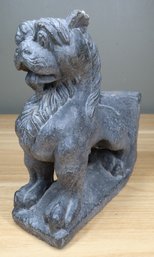 Foo Dog Fudog Carved Stone Lion Sculpture Statue Asian