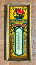 FIRST IN THE FIELD REMINGTON ARMS & AMMUNITION THERMOMETER WALL HANGING
