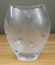 Mikasa Autumn Breeze Oval Frosted Class Vase