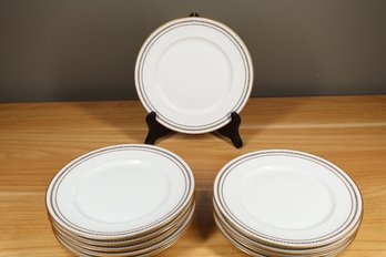 Set Of (10) Charles Haviland Limoges Porcelain Plates