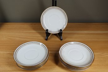 Set Of (10) Charles Haviland Limoges Porcelain Side Plates