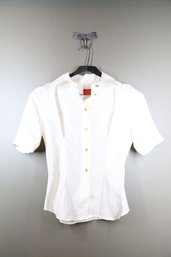 Vivienne Westwood  White Short Sleeve Blouse