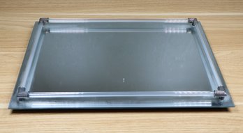 Godinger Silver Plated Mirrored Tray