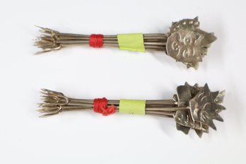 Set Of Silver Hors D'oeuvres Cocktail Forks