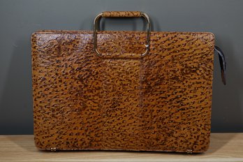 Leopard Briefcase