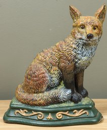 Vintage Cast Iron Fox Doorstop