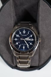 Citizen Eco-Drive Chandler Men's Black Watch  AW0050-82E- In Working Condition