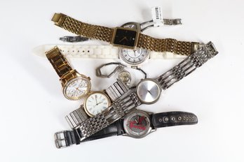 Lot Of Watches - Citizen, Coach, Seiko, Guess And More