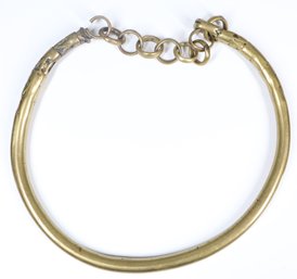 Brass Choker - Brass Necklace