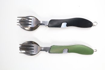 Pair Of Detachable Camping Utensils