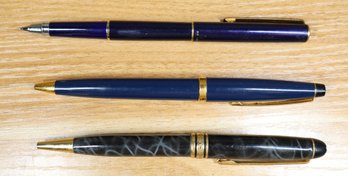 Lot Of Pens- Cross, Sailor, And Montblanc