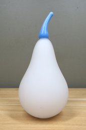 Orrefors Sweden Pear Art Glass