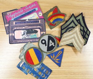 Lot Of Badges And Postage Stamp Packets