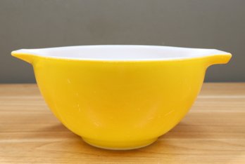 Pyrex Small Yellow Cinderella Glass Mixing Bowl