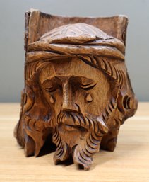 Carved Wood Sculpture Of Jesus Christ